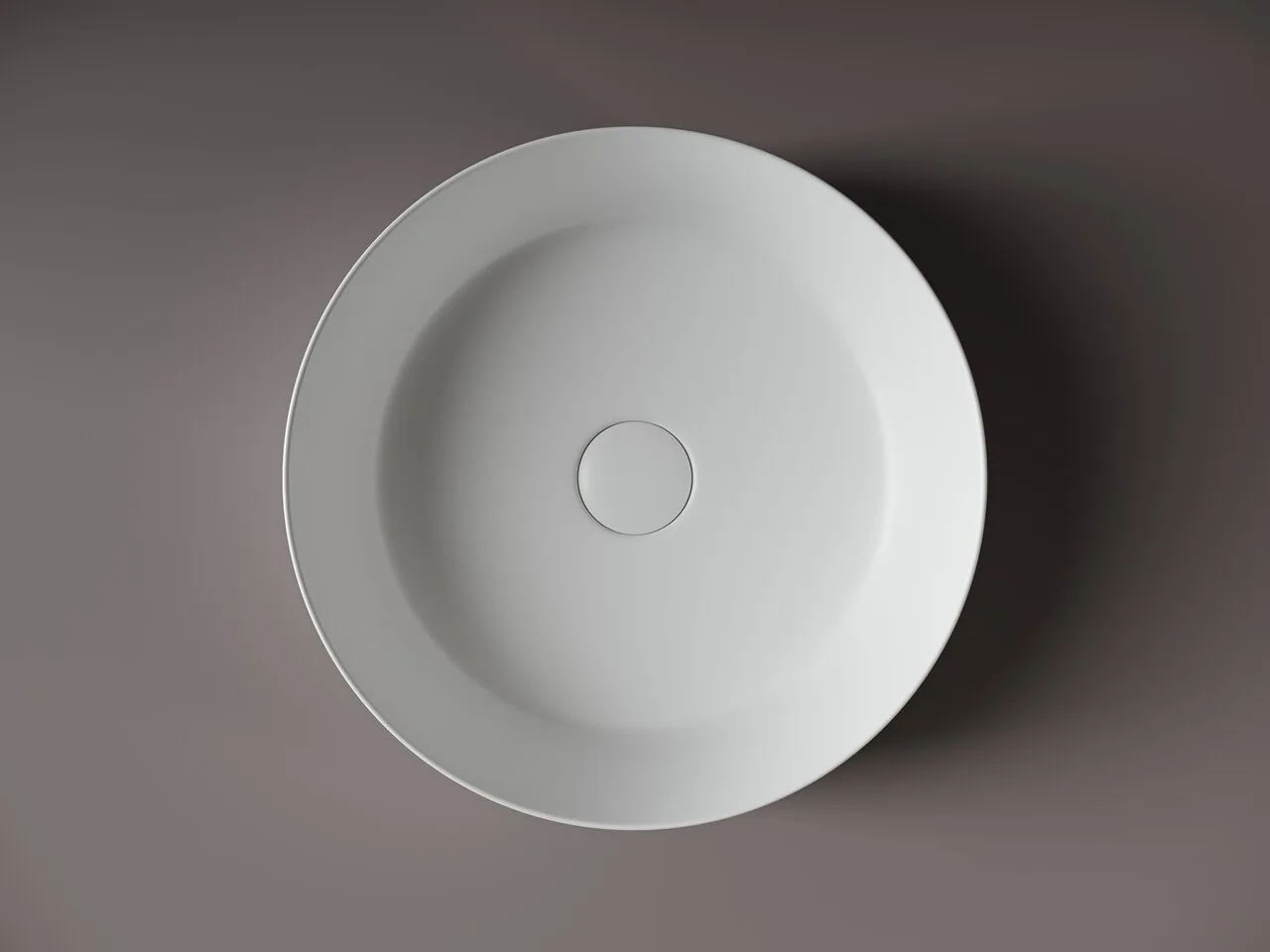 картинка Накладная раковина Ceramicanova Element CN6022MW цвет белый матовый 39х39 см 