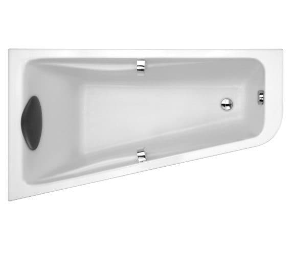 картинка Акриловая ванна Jacob Delafon Odeon Up 160x90 L с каркасом SF081RU-NF и слив-переливом E6D159-CP P хром 