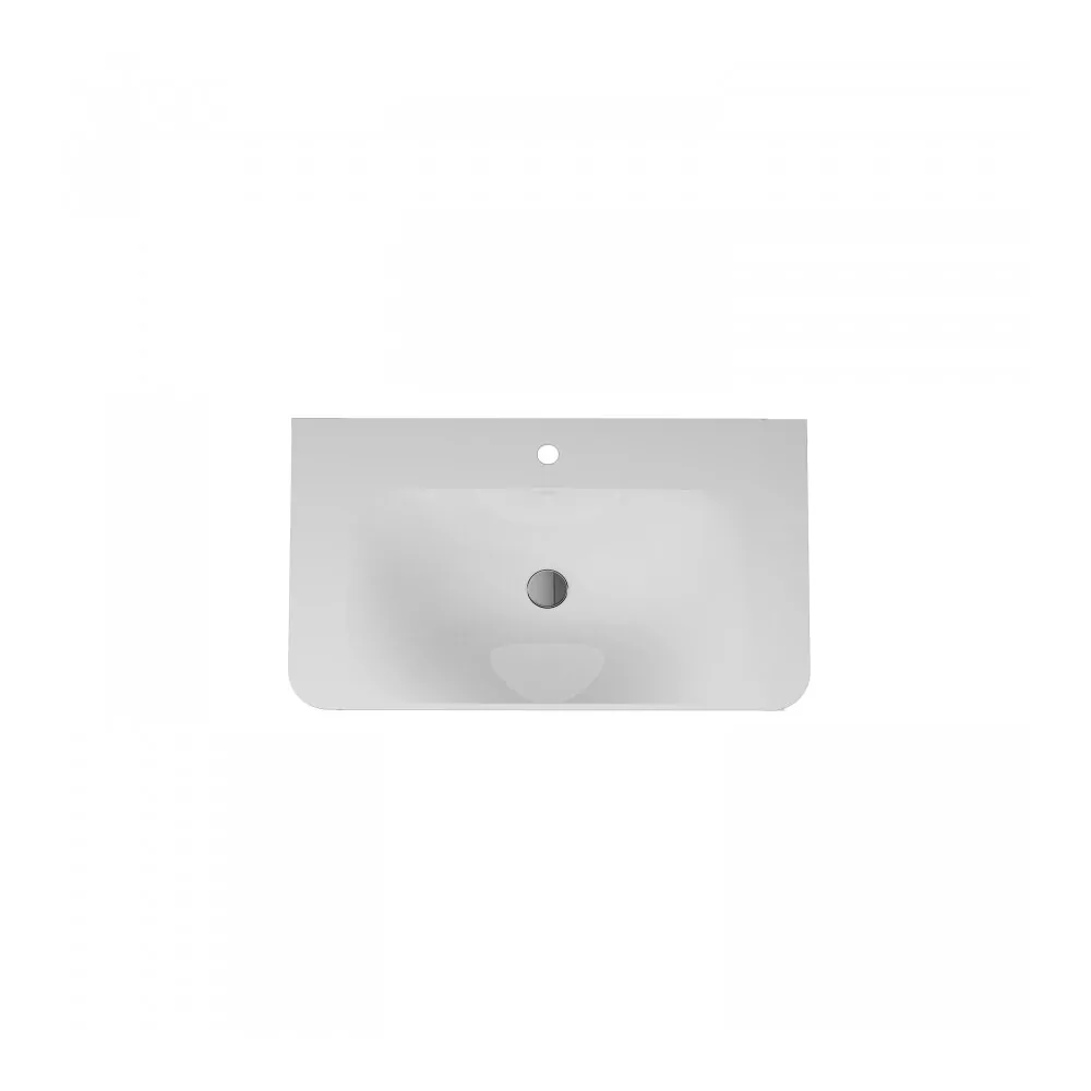 картинка Раковина мебельная AM.PM Sensation M30WPC0801WG 80 см встроенная 