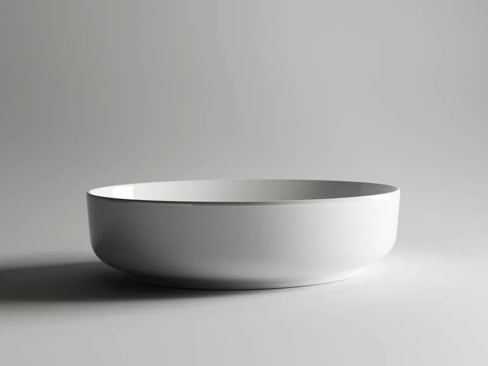 картинка Накладная раковина Ceramicanova Element CN5002 цвет белый 55х40 см 