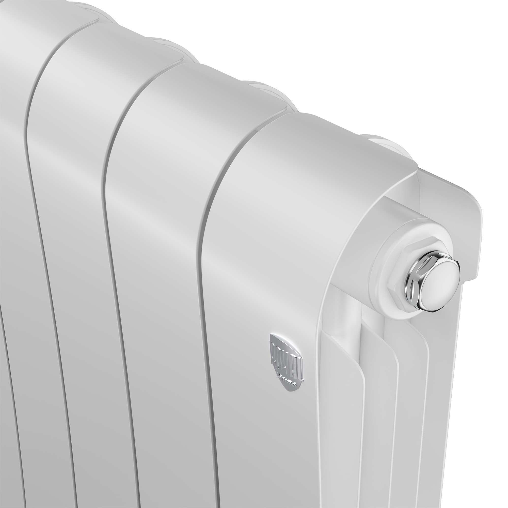 картинка Радиатор биметаллический Royal Thermo Infinity 500 Bianco Traffico 6 секций 