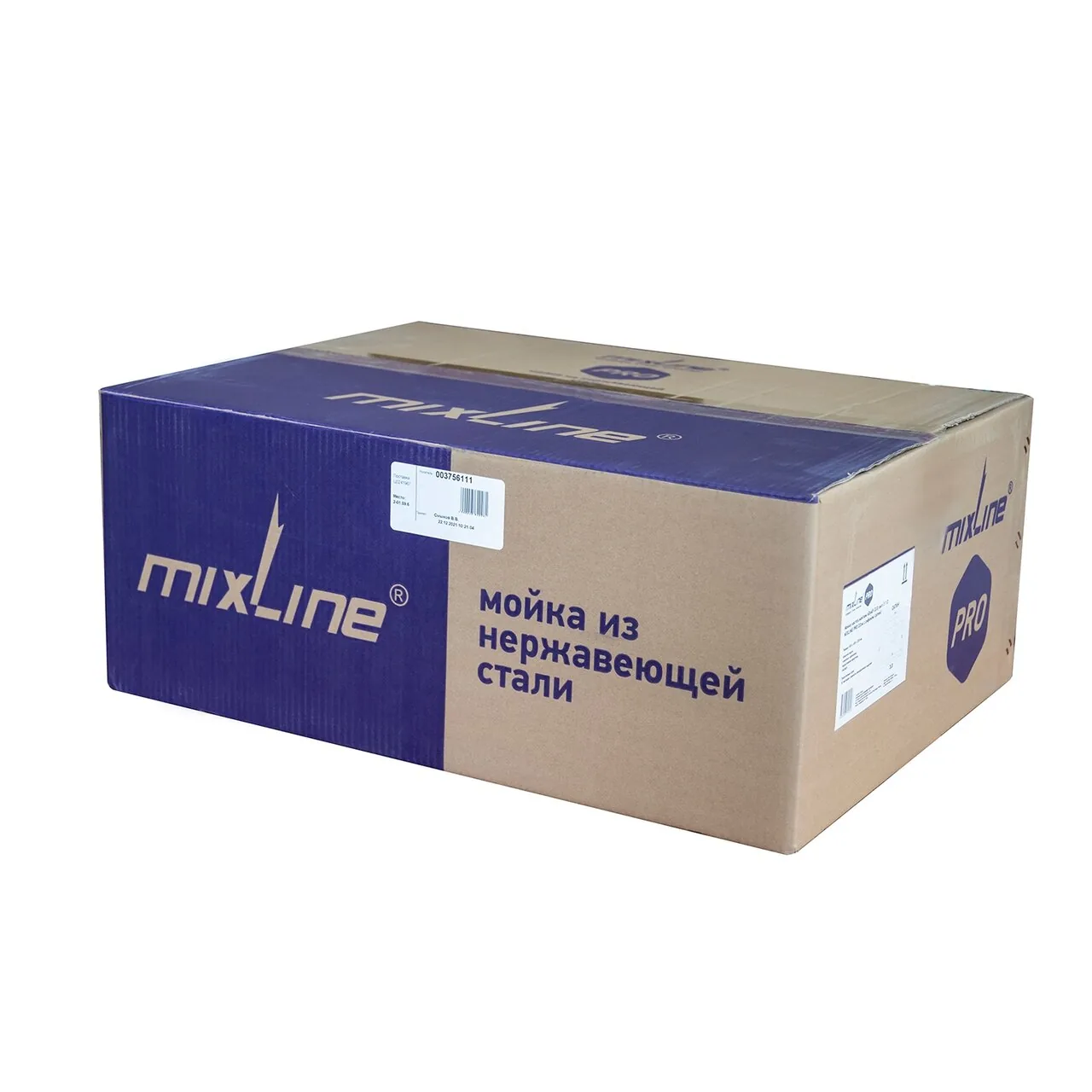 картинка Мойка MIXLINE из нержавеющей стали цвет бронза 50х50 см 