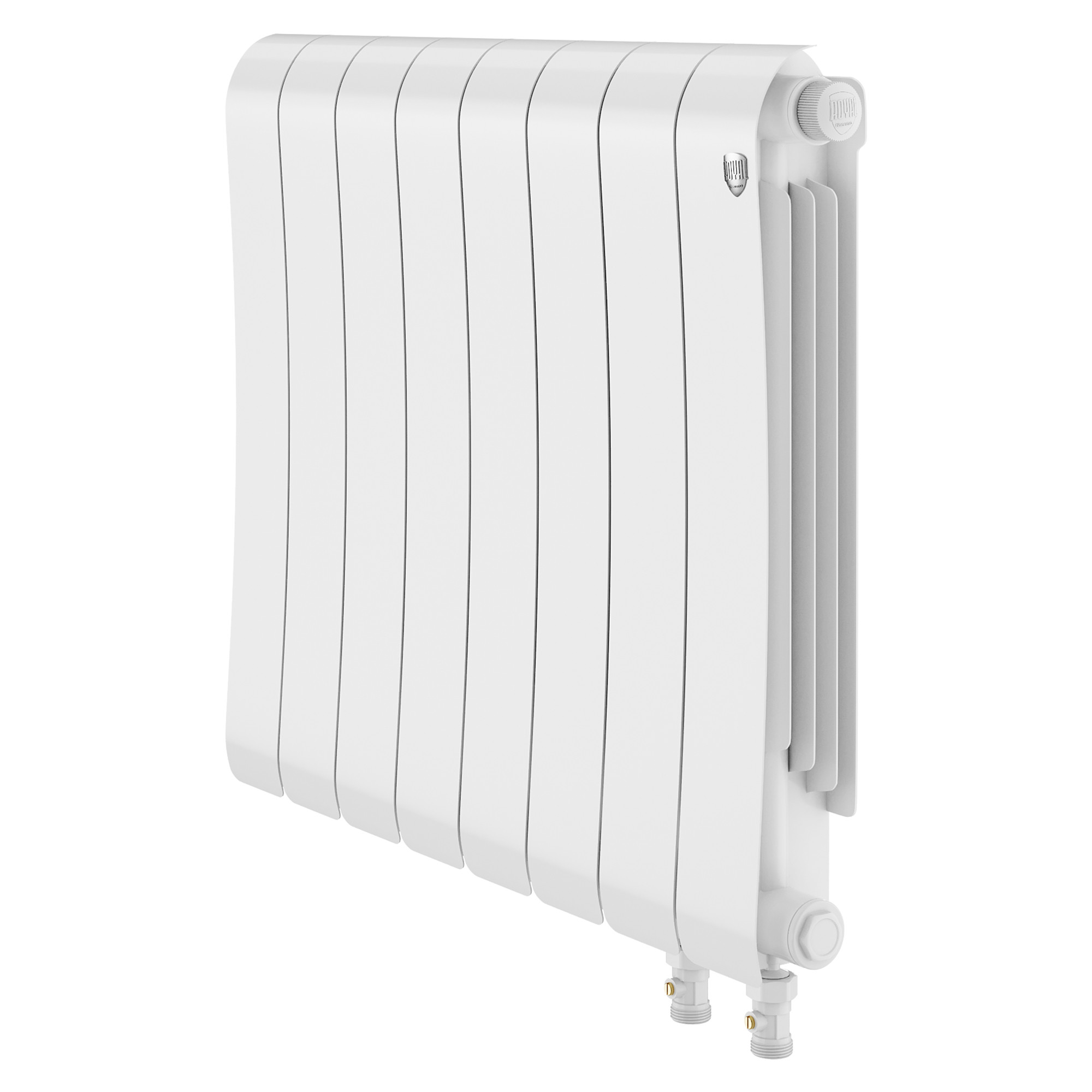 картинка Радиатор биметаллический Royal Thermo Infinity 500 Bianco Traffico VR80 8 секций 