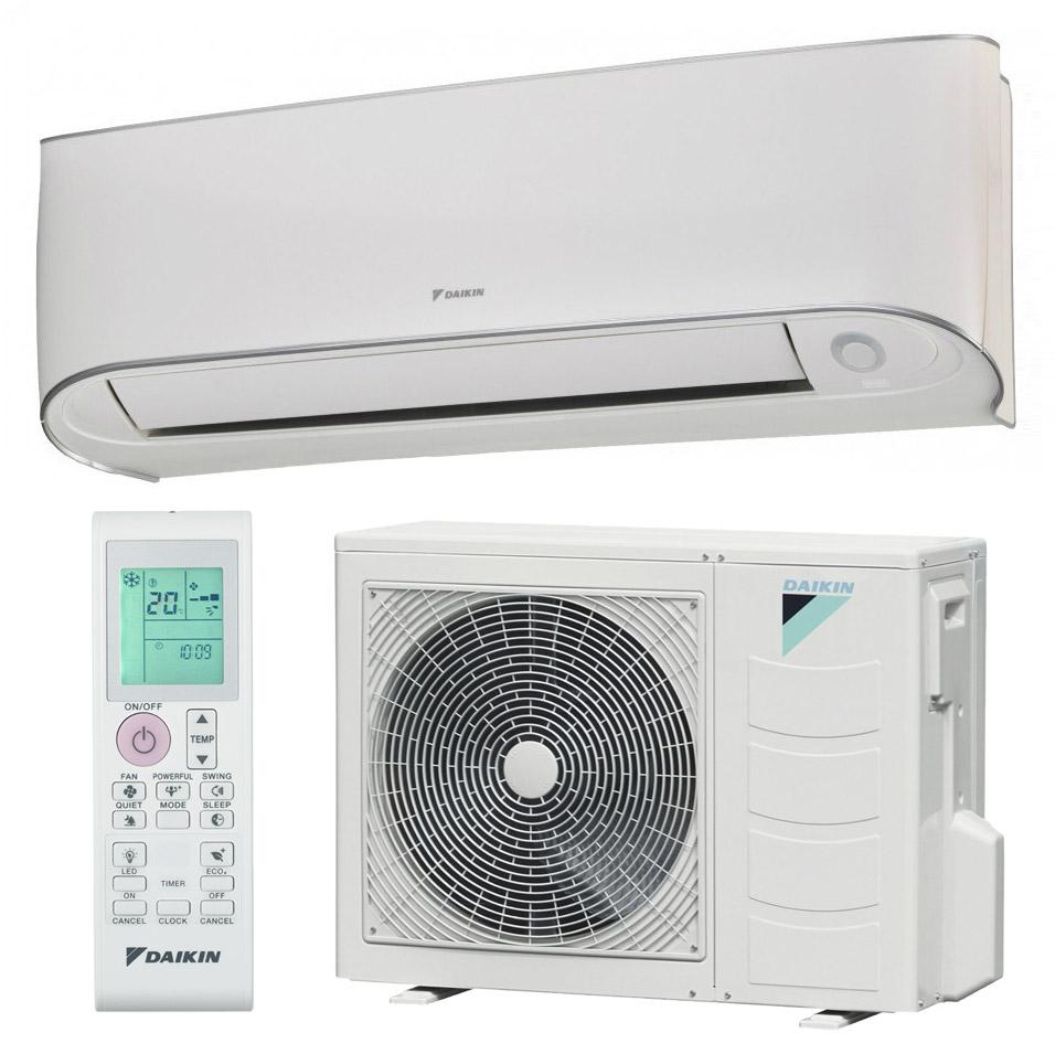 картинка Сплит-система инверторного типа Daikin FTXK35AW/RXK35A Nord -30, комплект 