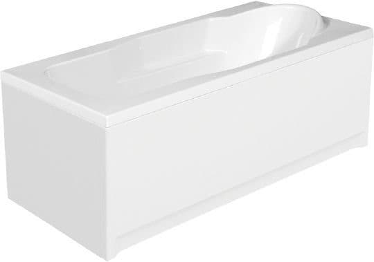 картинка Акриловая ванна Cersanit Santana 150 ультра белый с каркасом Santana 150 