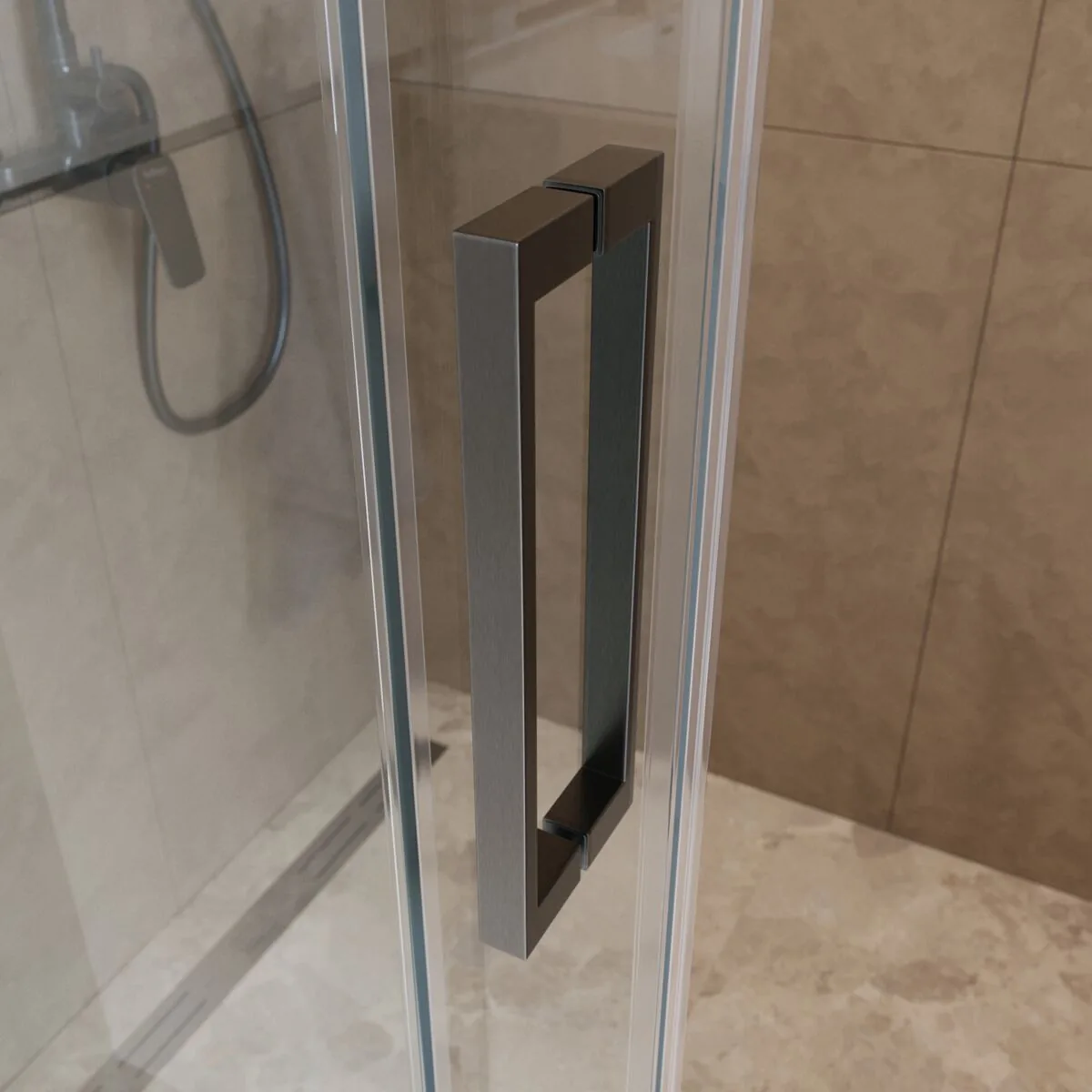 фото Душевой уголок BelBagno SOFT_CLOSE-1-AH-1-100/80-C-GM 