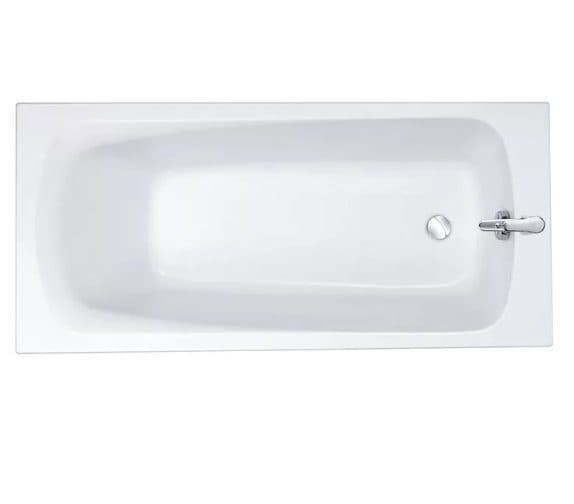 картинка Акриловая ванна Jacob Delafon Patio 170x70 с каркасом SF124RU-NF и слив-переливом E70174-CP хром 