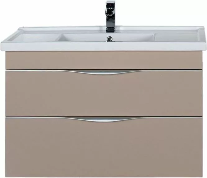 фото Тумба с раковиной Aquanet Эвора 100 капучино арт. 00212604 