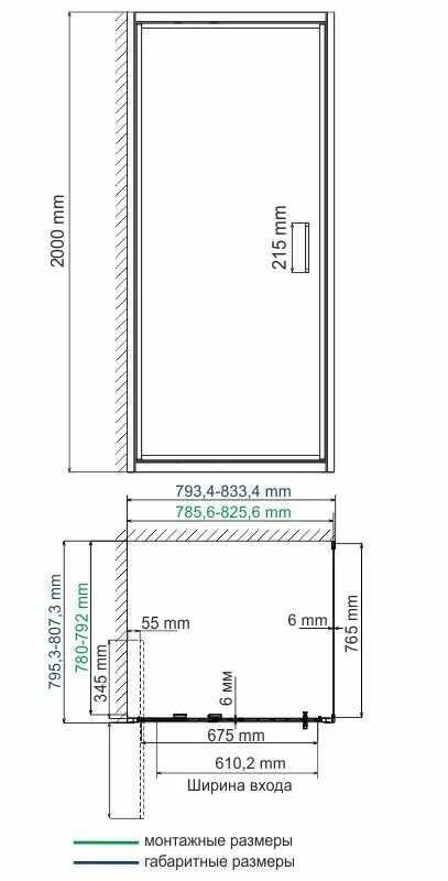 фото Душевой уголок WasserKRAFT Salm 27I03 