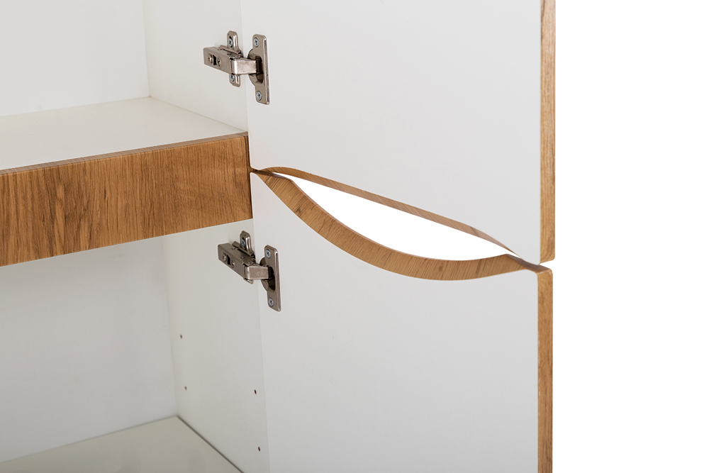 фото Шкаф-пенал подвесной BelBagno FLY-MARINO-1500-2A-SC-RN-P-R 