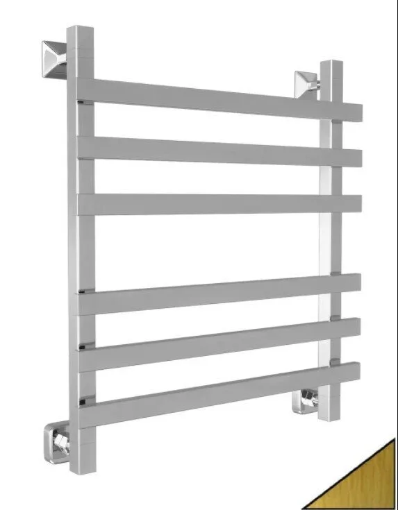 картинка Полотенцесушитель Двин N Plaza 60/50 Водяной (К3 Квадрат Состаренная бронза) (4656759171261) 