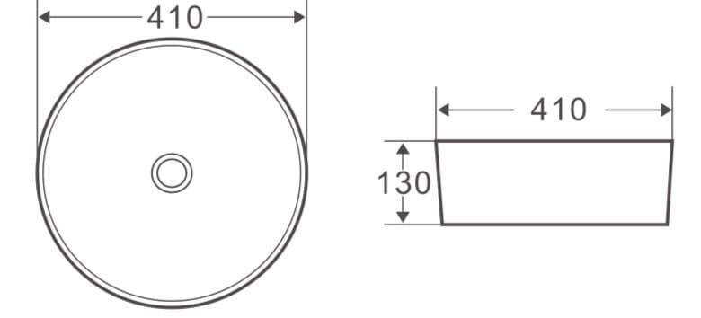 картинка Раковина накладная BelBagno BB1315 