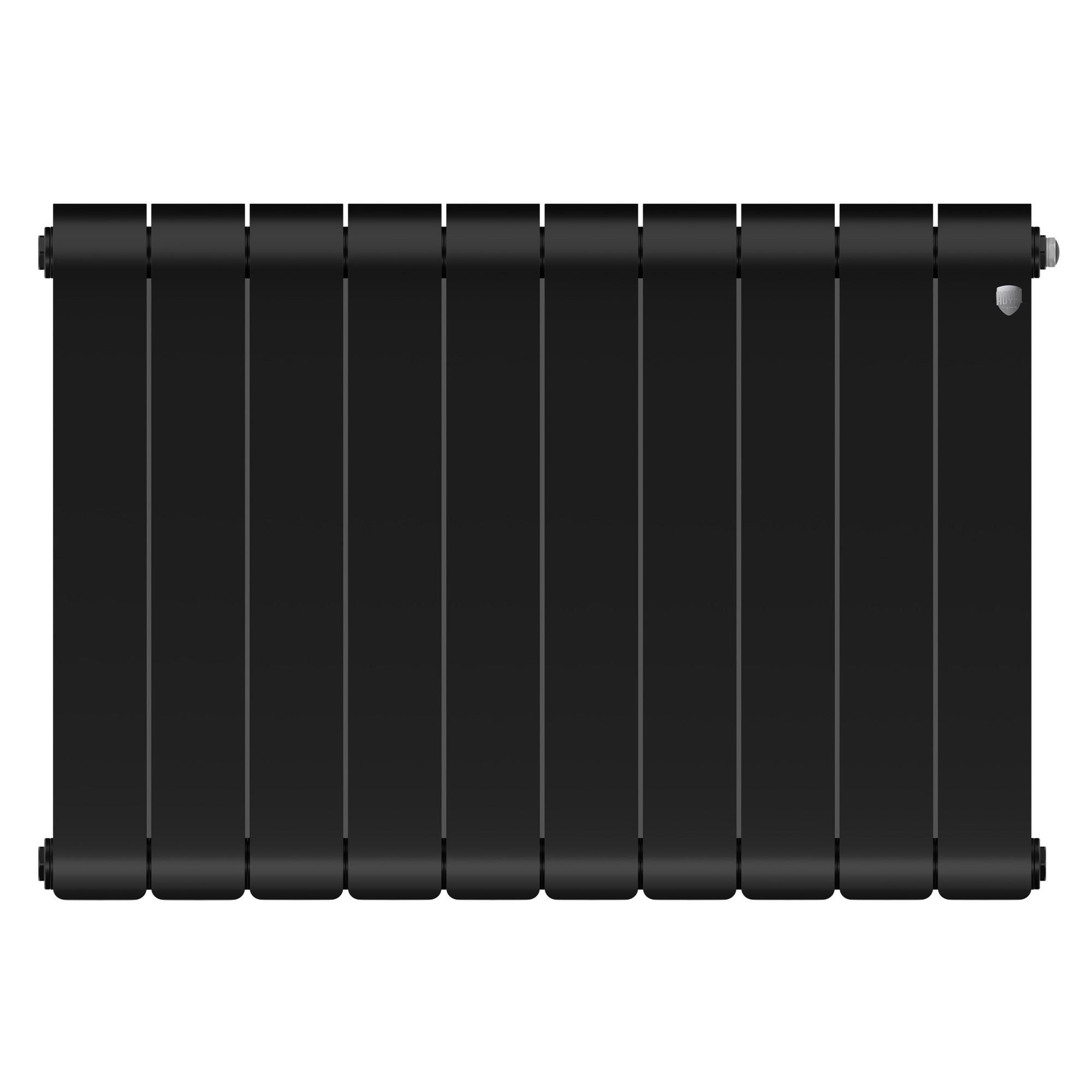 картинка Радиатор биметаллический Royal Thermo Infinity 500 Noir Sable 10 секций 
