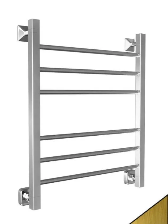 картинка Полотенцесушитель Двин S Plaza 80/50 Водяной (К3 Квадрат Состаренная бронза) (4656759174729) 