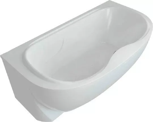 картинка Акриловая ванна Акватек Мелисса вклеенный каркас 