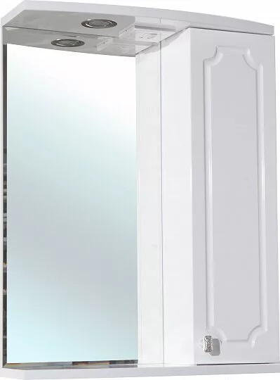 фото Зеркало-шкаф Bellezza Кантри 55 R, с подсветкой 