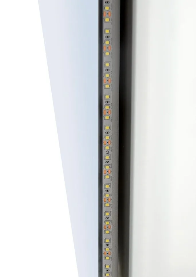 фото Зеркало с интерьерной подсветкой без выключателя Cezares CZR-SPC-VAN-600-1500 12V 220-240V 600x30x1500 