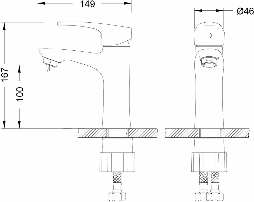 картинка Смеситель для раковины Lemark Linara LM0406C 