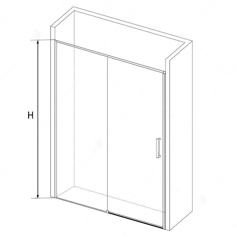 картинка Душевая дверь RGW SV-13B 06321310-14 