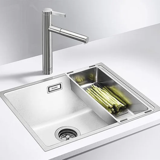 картинка Кухонная мойка Blanco SUBLINE 500-IF SteelFrame белый 524110 
