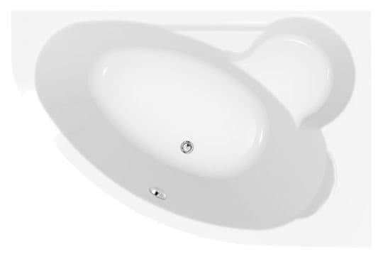 картинка Акриловая ванна Cersanit Kaliope 153 R с каркасом Kaliope 150  RW-KALIOPE*153 