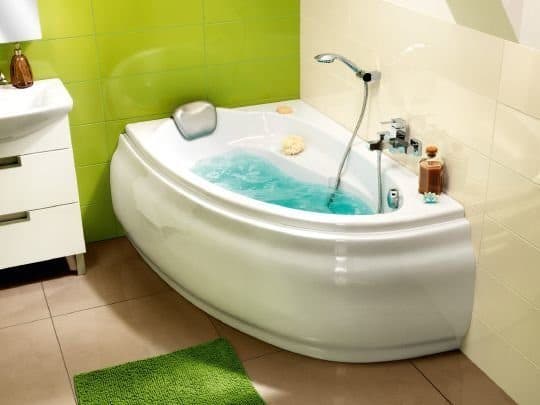 картинка Акриловая ванна Cersanit Joanna 150 L с каркасом Joanna 150 