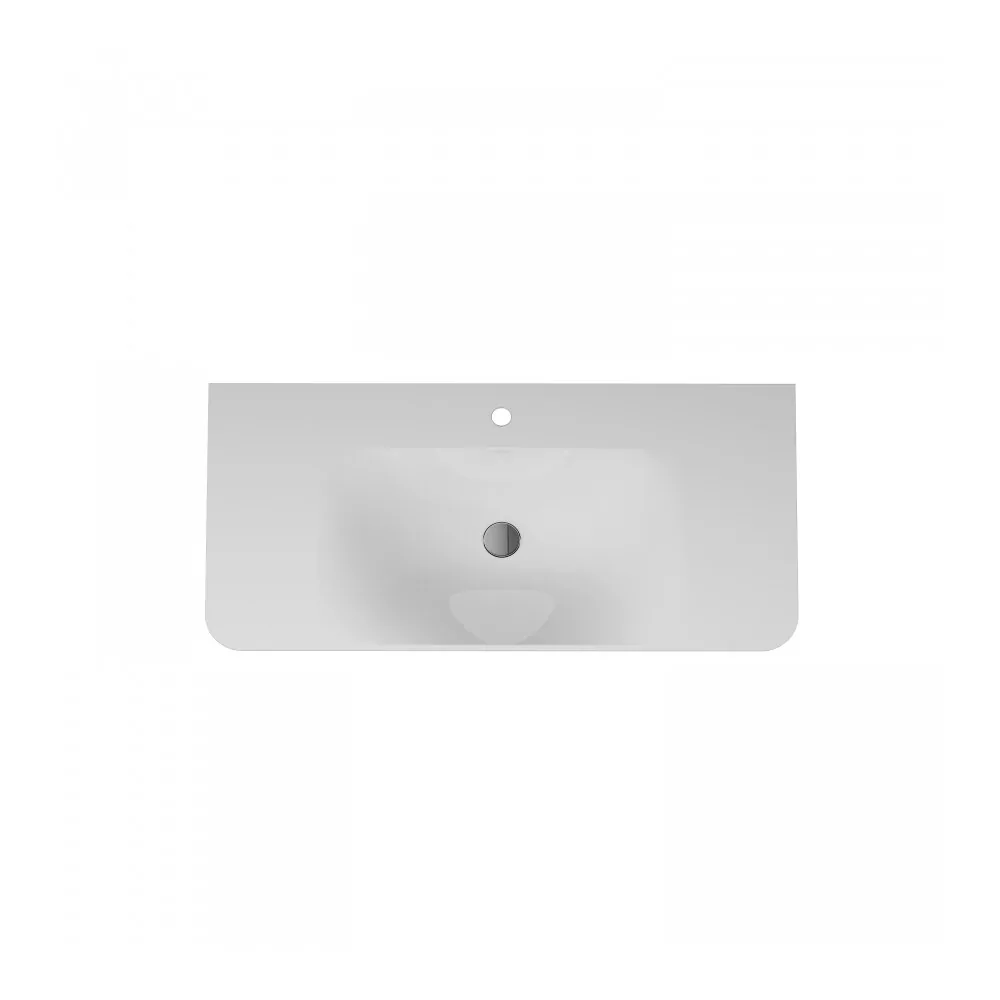 картинка Раковина мебельная AM.PM Sensation M30WPC1001WG 100 см встроенная 
