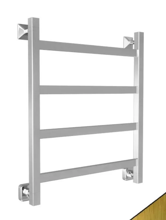 картинка Полотенцесушитель Двин J Plaza 80/50 Водяной (К3 Квадрат Состаренная бронза) (4656754417043) 