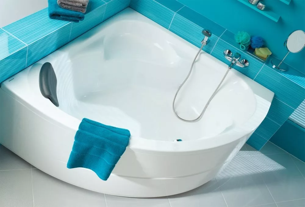 картинка Акриловая ванна Santek Карибы 140x140 см с монтажным набором WH112430 