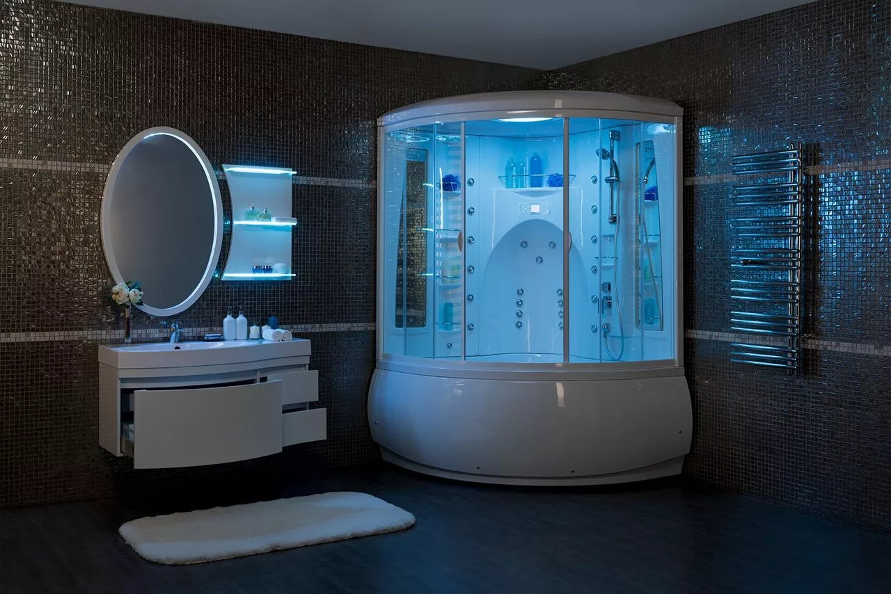 фото Тумба с раковиной Aquanet Опера 115 L белый (2 дверцы 2 ящика) арт. 00212990 