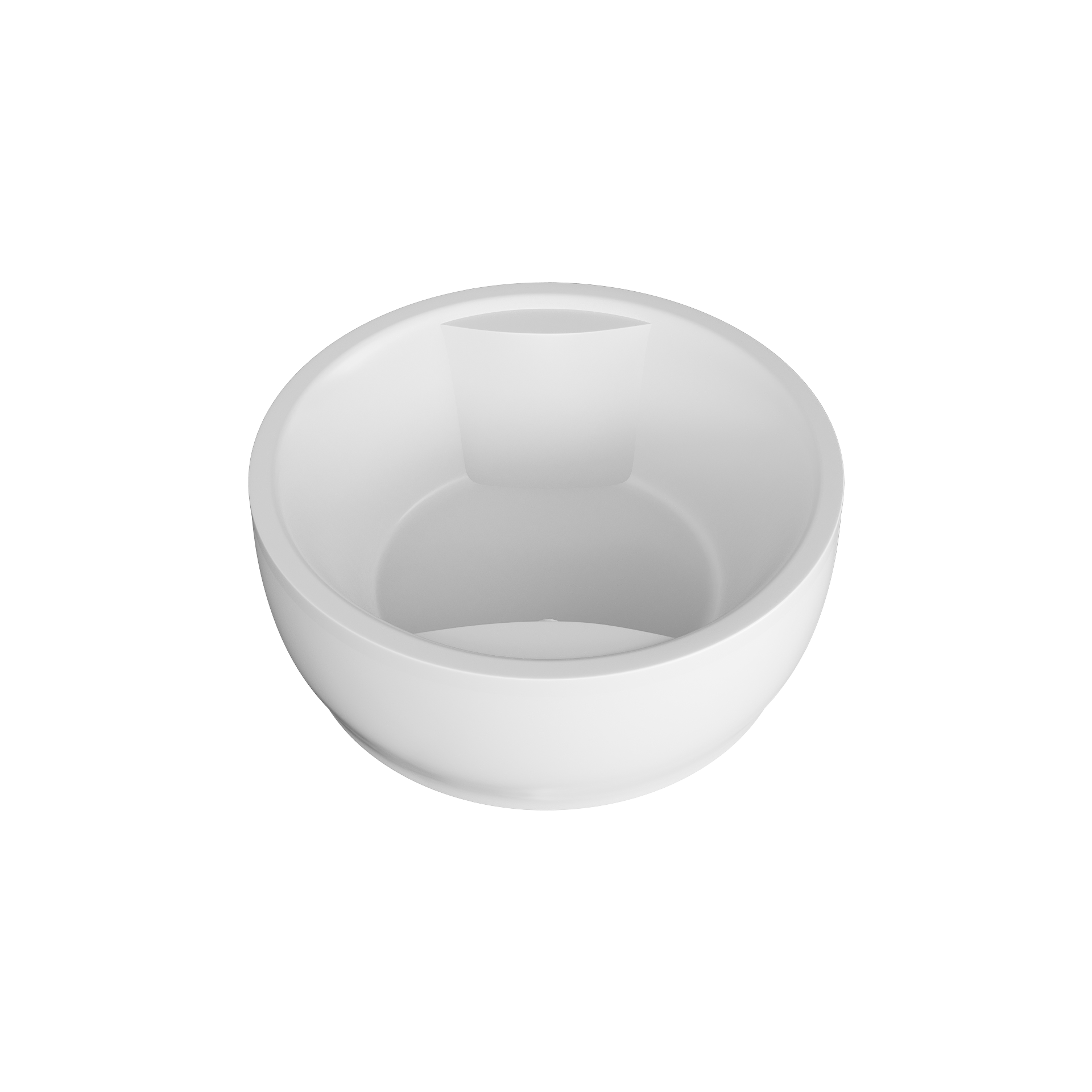 картинка Ванна Aima Design OMEGA New 180x180 круглая с каркасом и слив-переливом 