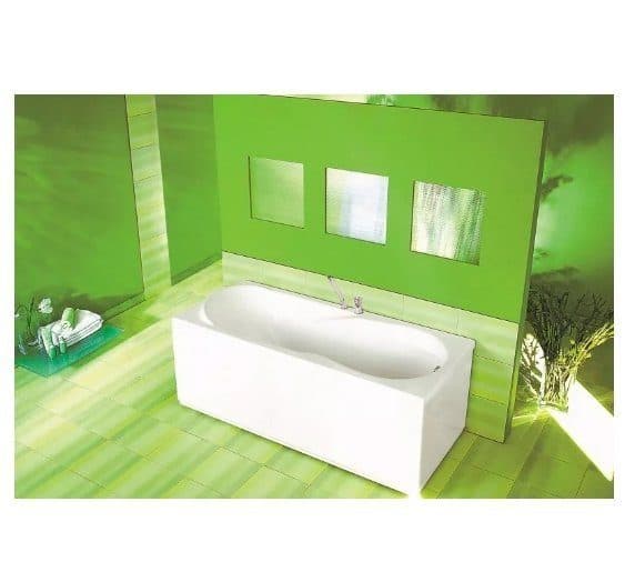 картинка Акриловая ванна Roca Uno 160х75 с монтажным набором ZRU9302875 