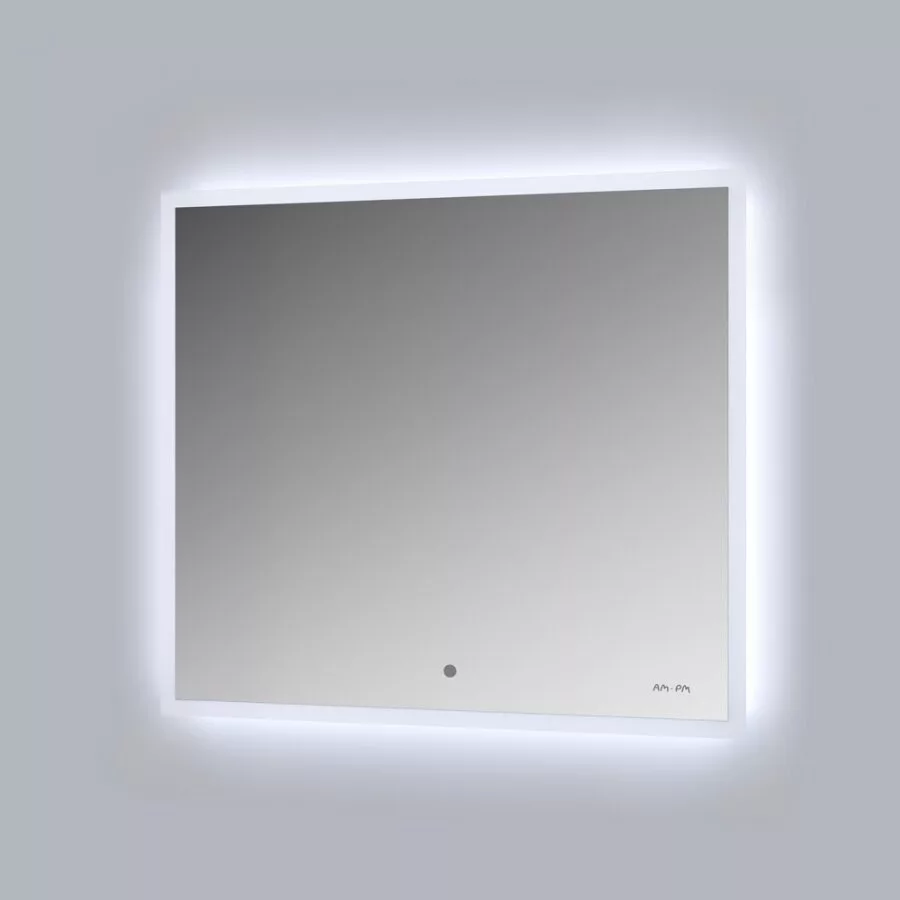 фото Зеркало AM.PM SPIRIT V2.0 M71AMOX0801SA с LED-подсветкой и системой антизапотевания ИК-сенсор 80 см 