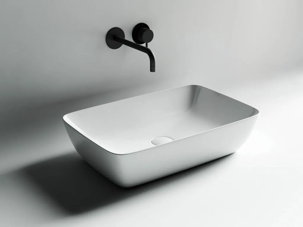 картинка Накладная раковина Ceramicanova Form CN2003 цвет белый 58х38 см 