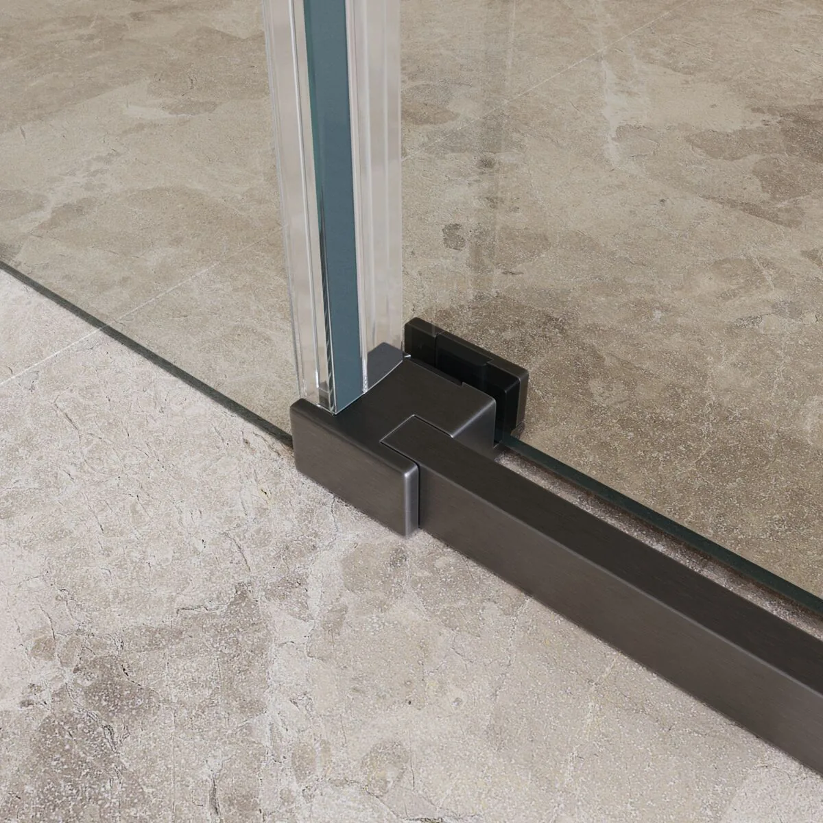 фото Душевой уголок BelBagno SOFT_CLOSE-1-AH-1-100/80-C-GM 