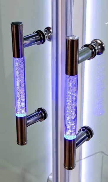 картинка Душевая кабина Deto A102 R LED с гидромассажем 