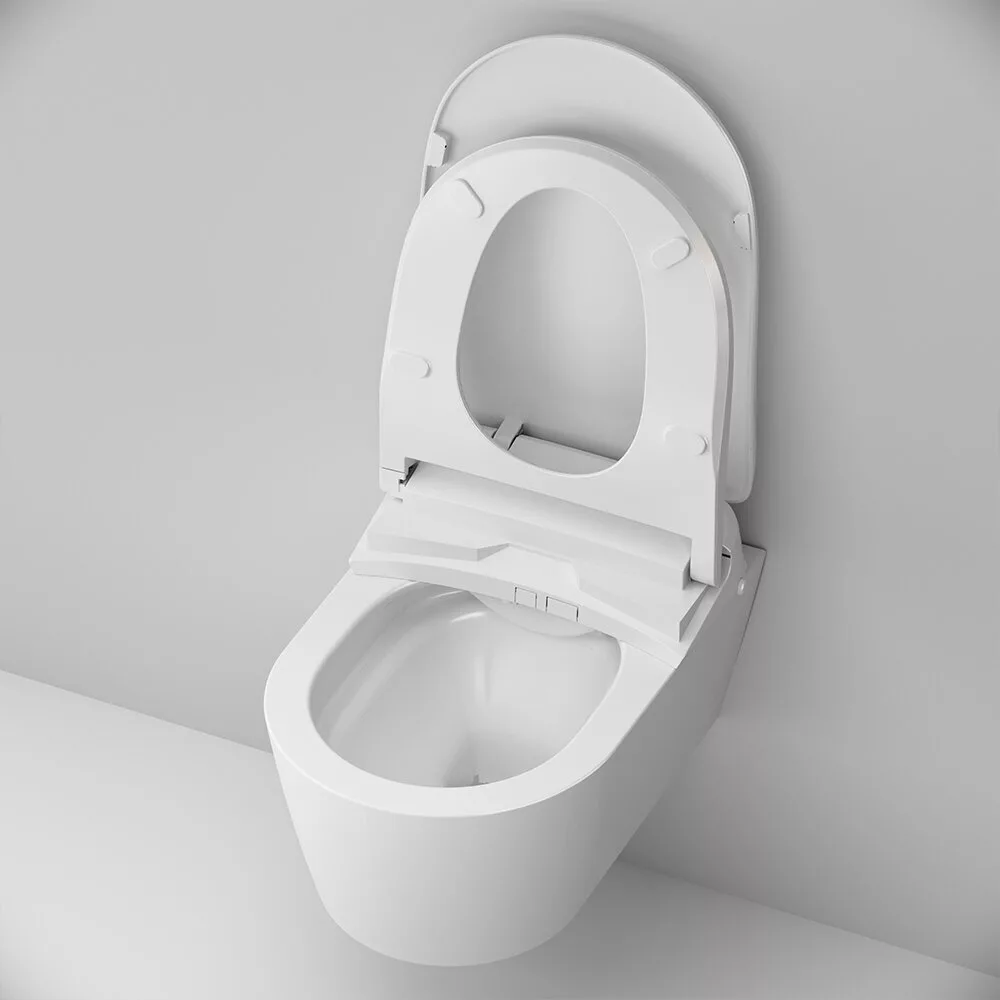 картинка Подвесной унитаз Am.Pm Func C8F1702SC FlashClean c эл крышкой-биде со скрытой подводкой 