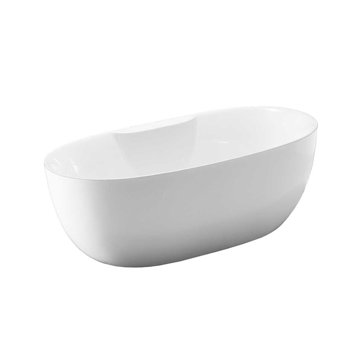 картинка Акриловая ванна Vincea VBT-405B-1700, 170х80х58, цвет белый, слив-перелив в комплекте, белый 