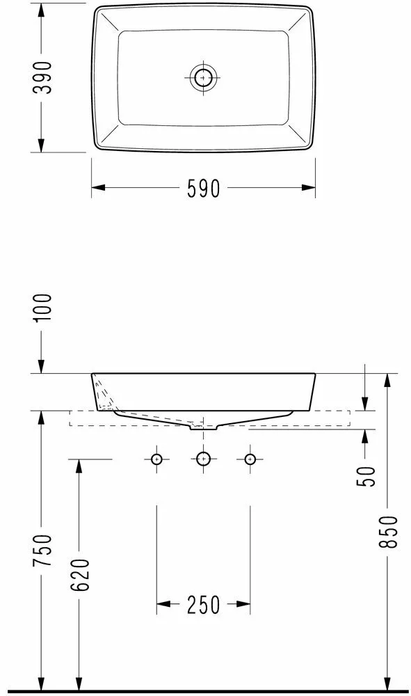 картинка Раковина Serel RT47 