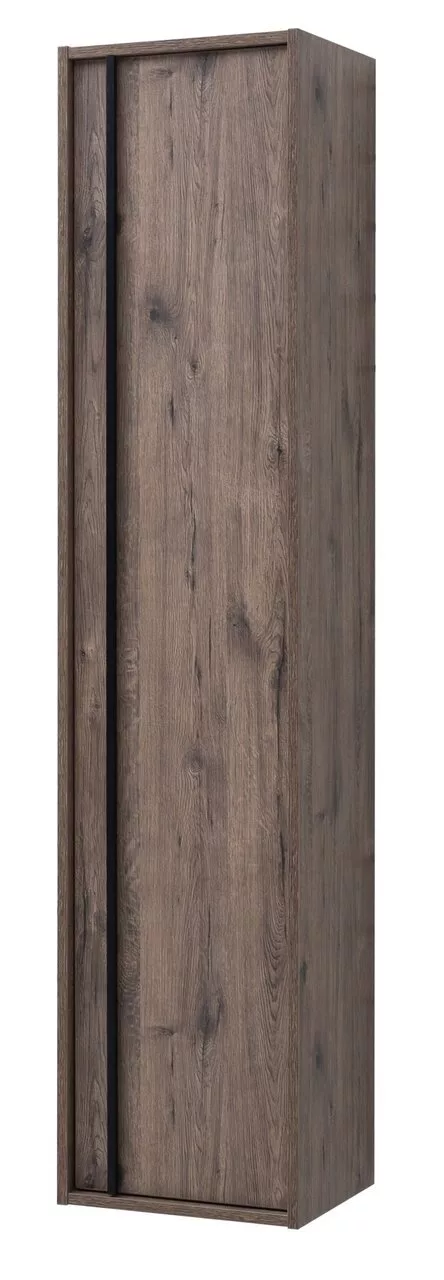 фото Шкаф-пенал для ванной Aquanet Lino 35 Дуб Веллингтон арт. 00253914 