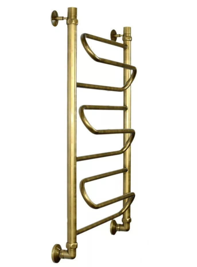 картинка Полотенцесушитель Двин W  80/50 1"-1/2" Универсальный К3, Состаренная бронза (4627090956459) 