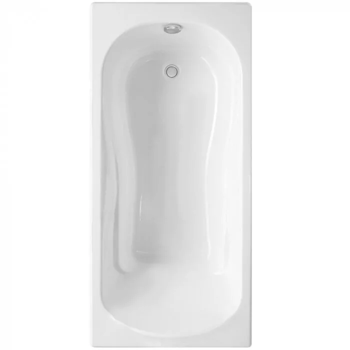 картинка Ванна чугунная Delice Haiti Luxe 150х80 DLR230636 с ножками и переливом DLR000017 