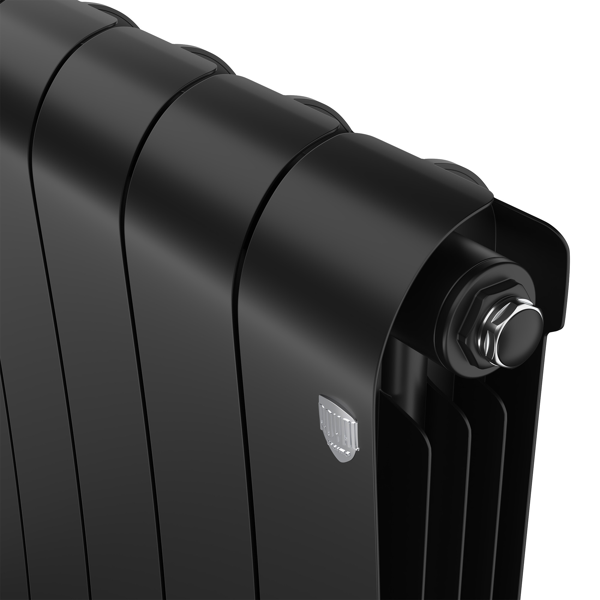 картинка Радиатор биметаллический Royal Thermo Infinity 500 Noir Sable 10 секций 