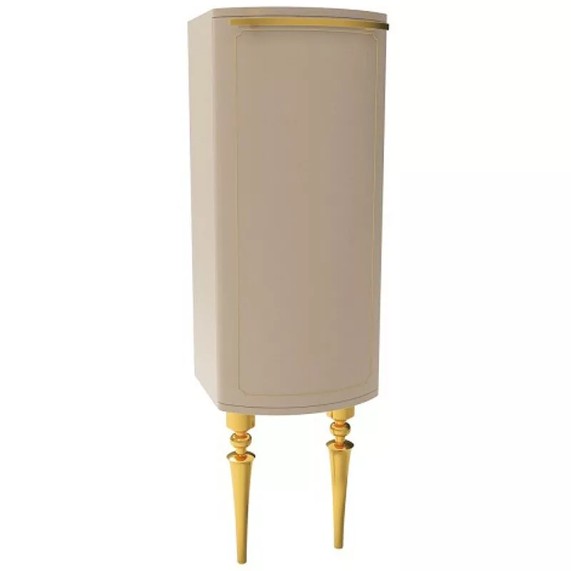 фото Шкаф-пенал Creavit GIZA GZ2130.00.PBA бежевый золото 