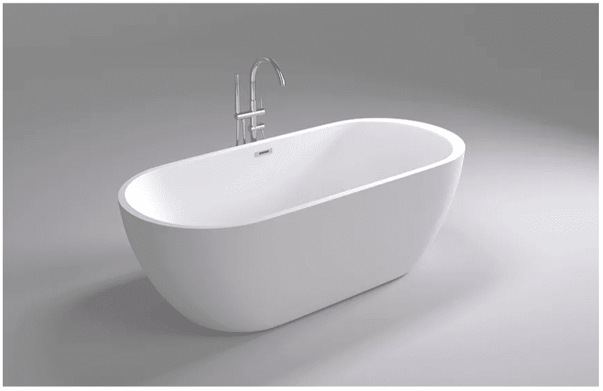 картинка Акриловая ванна Black&White Swan SB105 