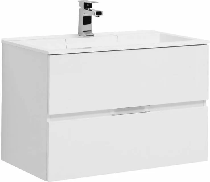 фото Тумба с раковиной Aquanet Алвита 80 белый арт. 00238368 