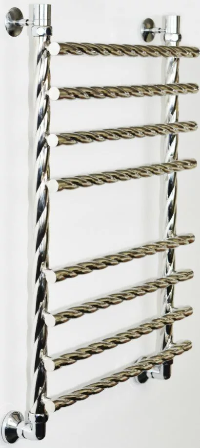 картинка Полотенцесушитель Двин N braid 80/60 1"-3/4"-1/2" Универсальный К1, Полированный (4627146181170) 