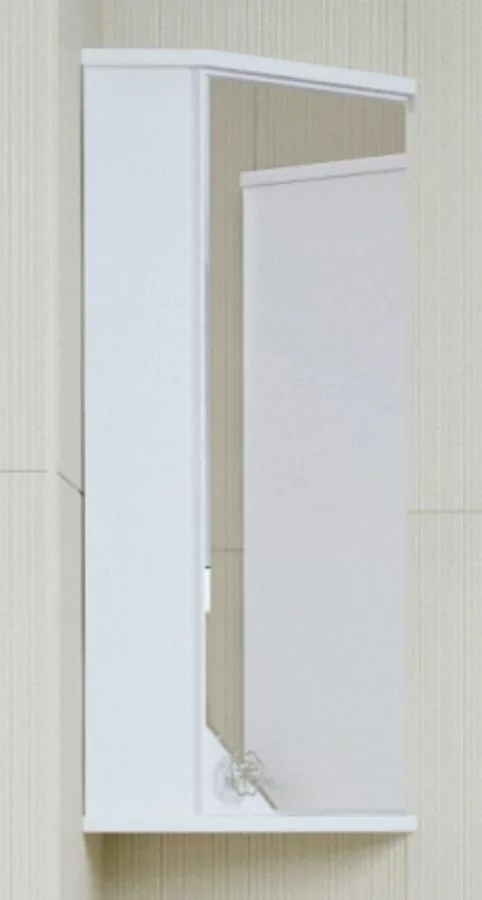 фото Шкаф подвесной угловой Corozo Флоренция 40 с зеркалом 