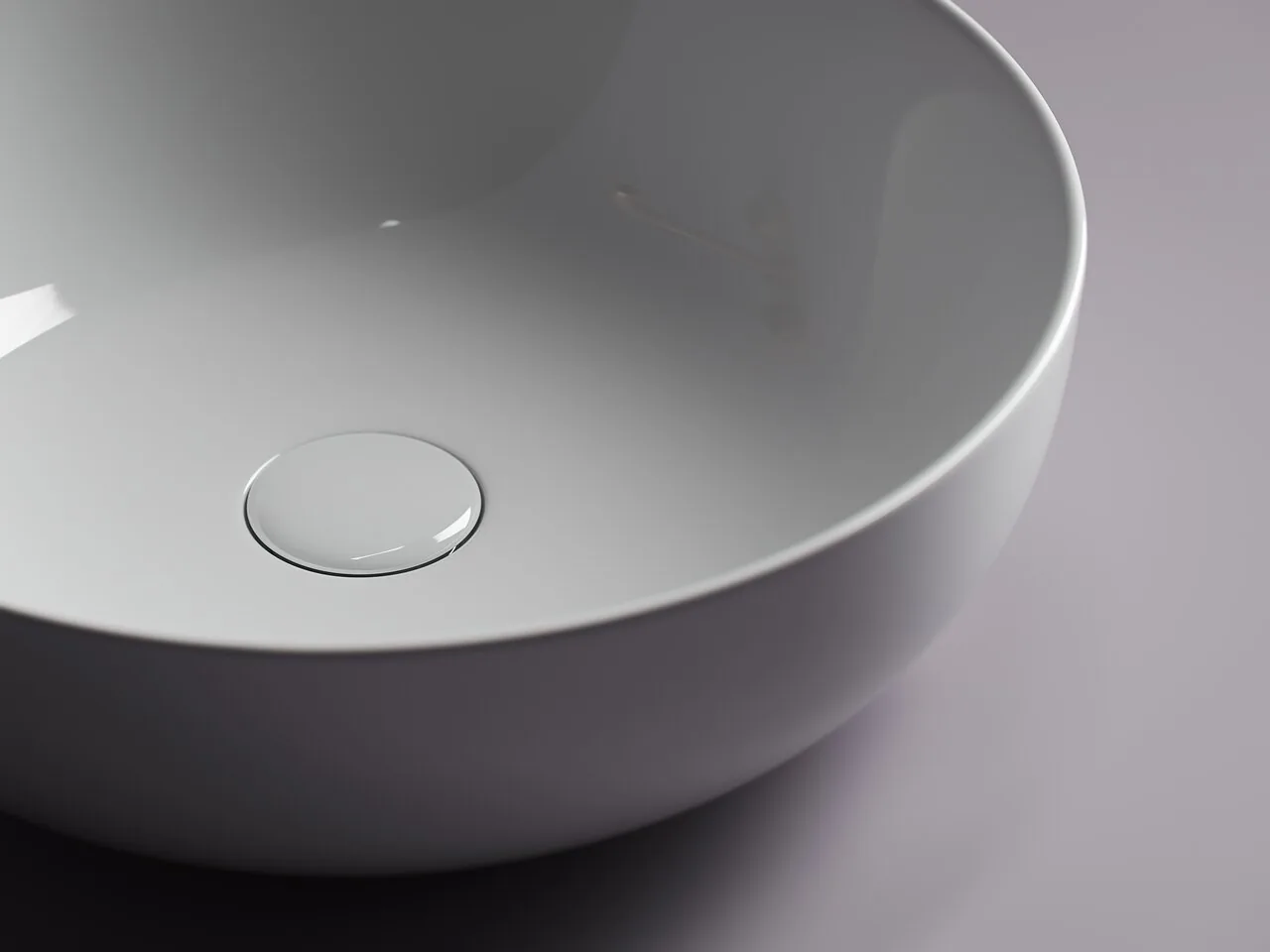 картинка Накладная раковина Ceramicanova Element CN5024 цвет белый 42х42 см 