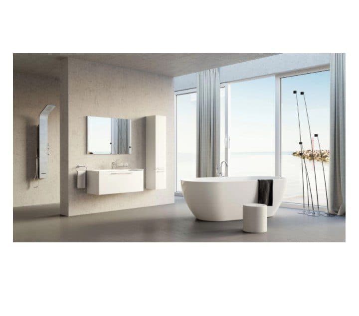 картинка Акриловая ванна Ravak Freedom отдельностоящая со сливом-переливом X01305 